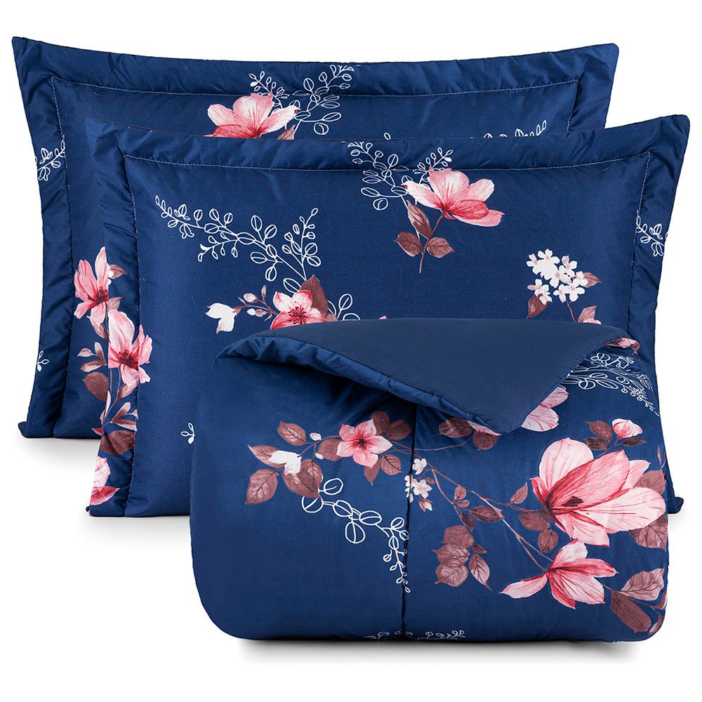 Kit Edredom 3 Peças Cama Dupla Face Colcha Avere