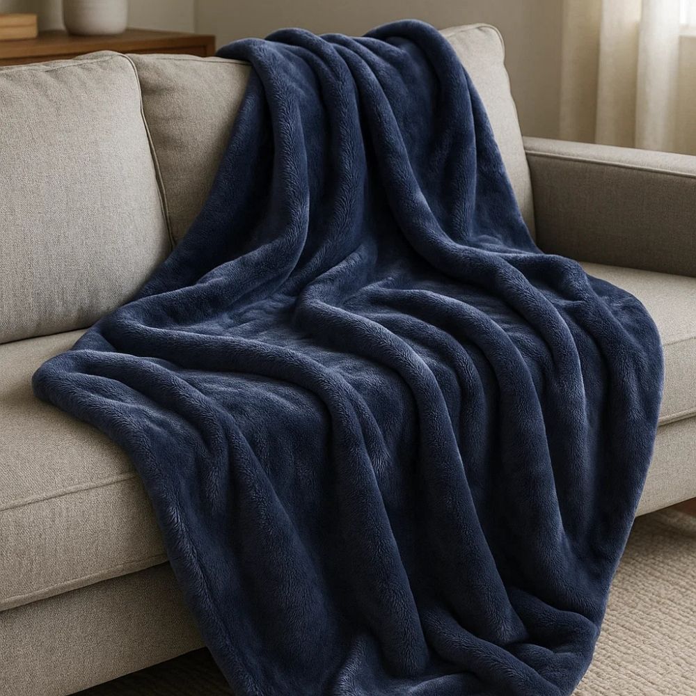 Cobertor manta microfibra Casal Queen king  Velour Toque Aveludado 2,20 x 2,40