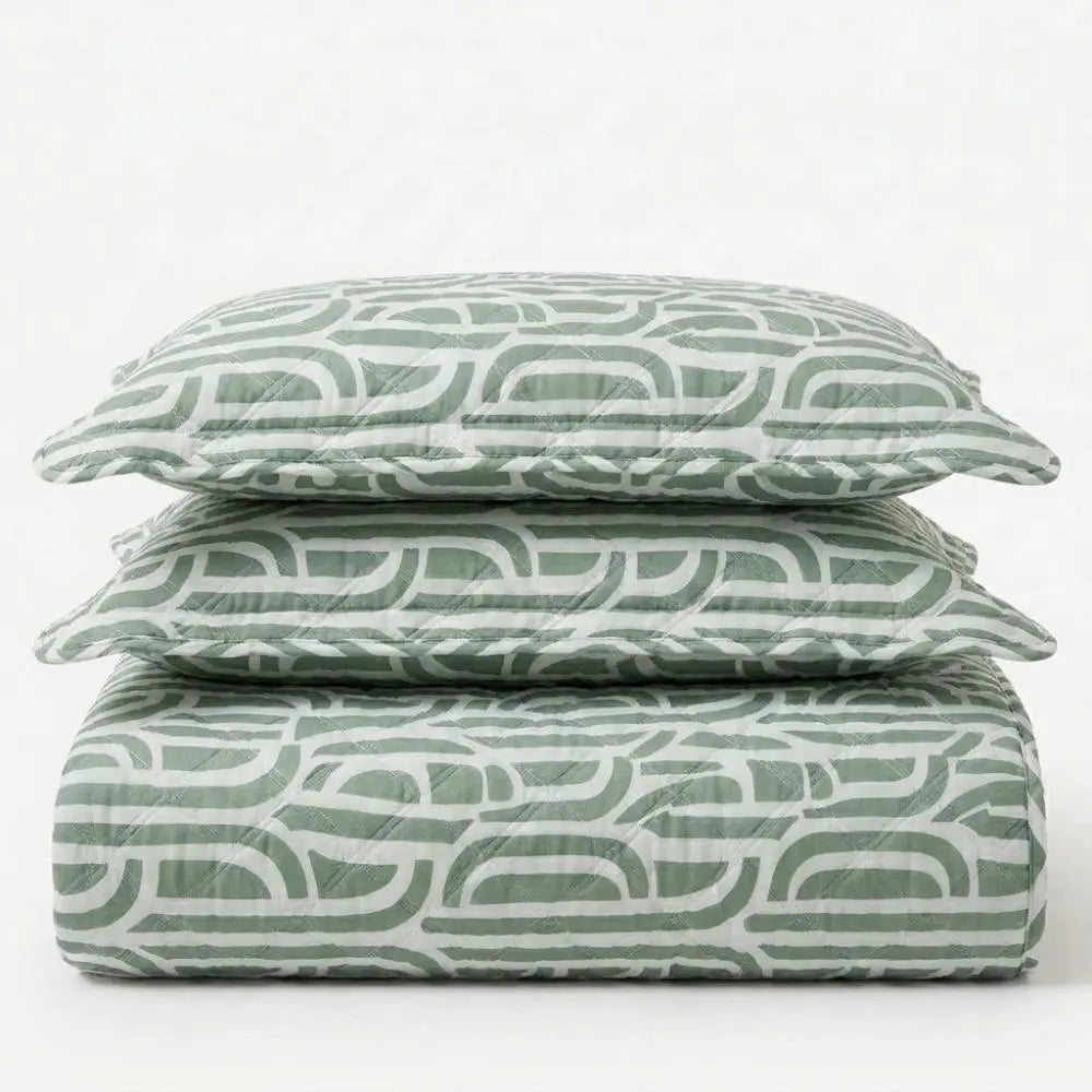 Colcha Cobre Leito Capri Essential 3 Peças Dupla Face Estampado Marias Enxoval