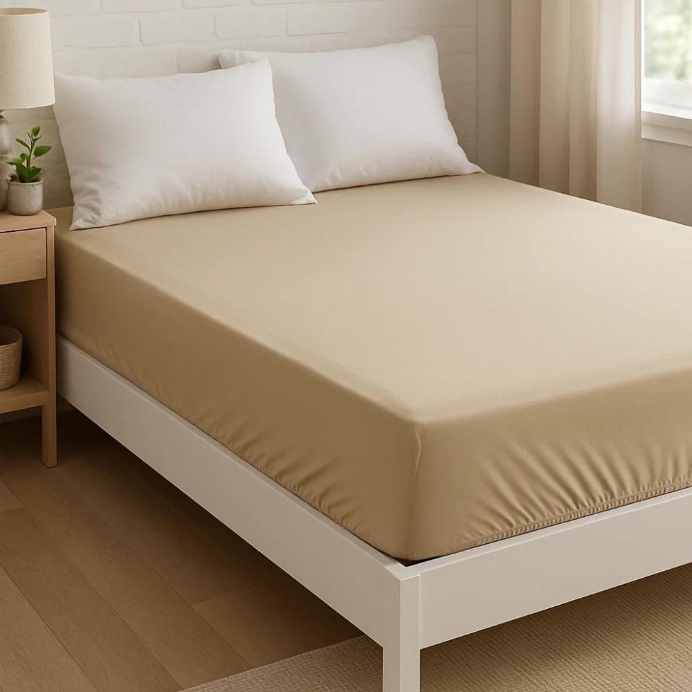 Lençol Avulso com Elástico 100% Algodão Percal 200 Fios