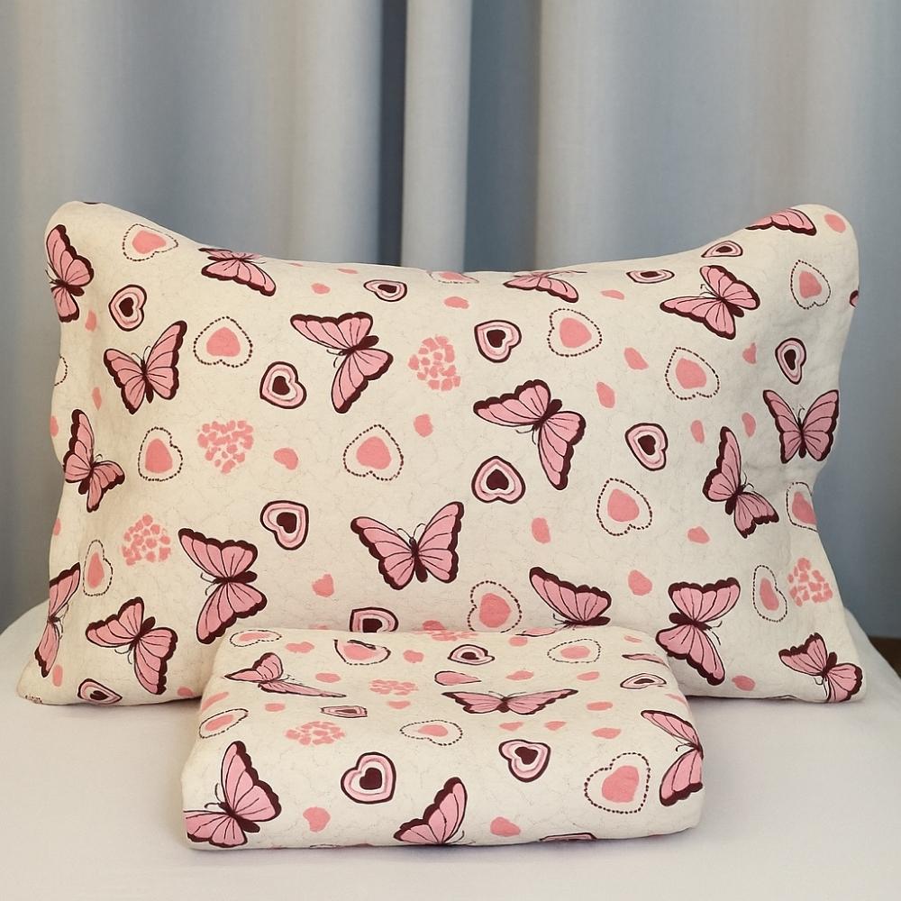 Kit Cobre leito Colcha Solteiro menino menina 2 Peças Infantil Estampado cama