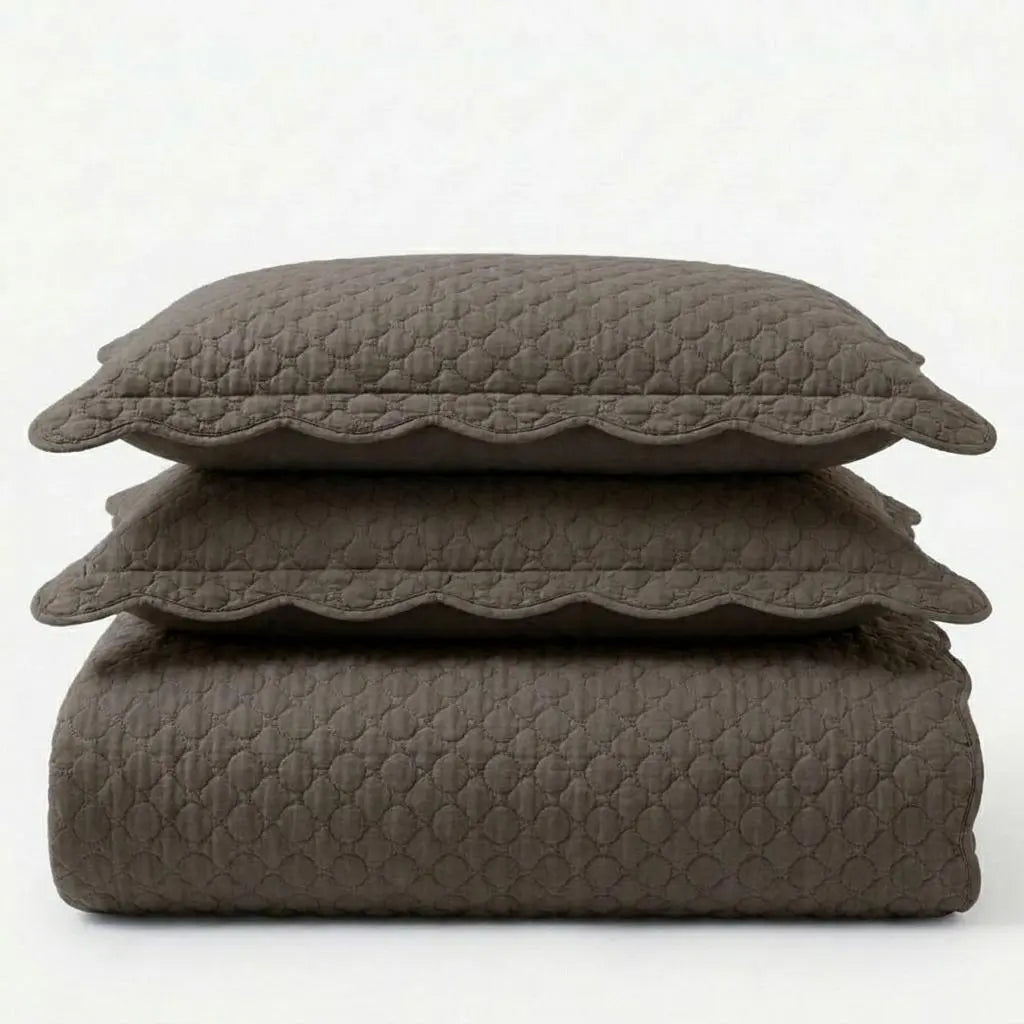 Kit Colcha Cobre Leito Ilusion Punto Marias Enxoval