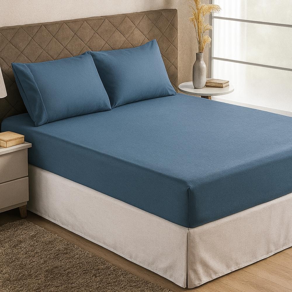 Jogo de Lençol 400 Fios - Ponto Life