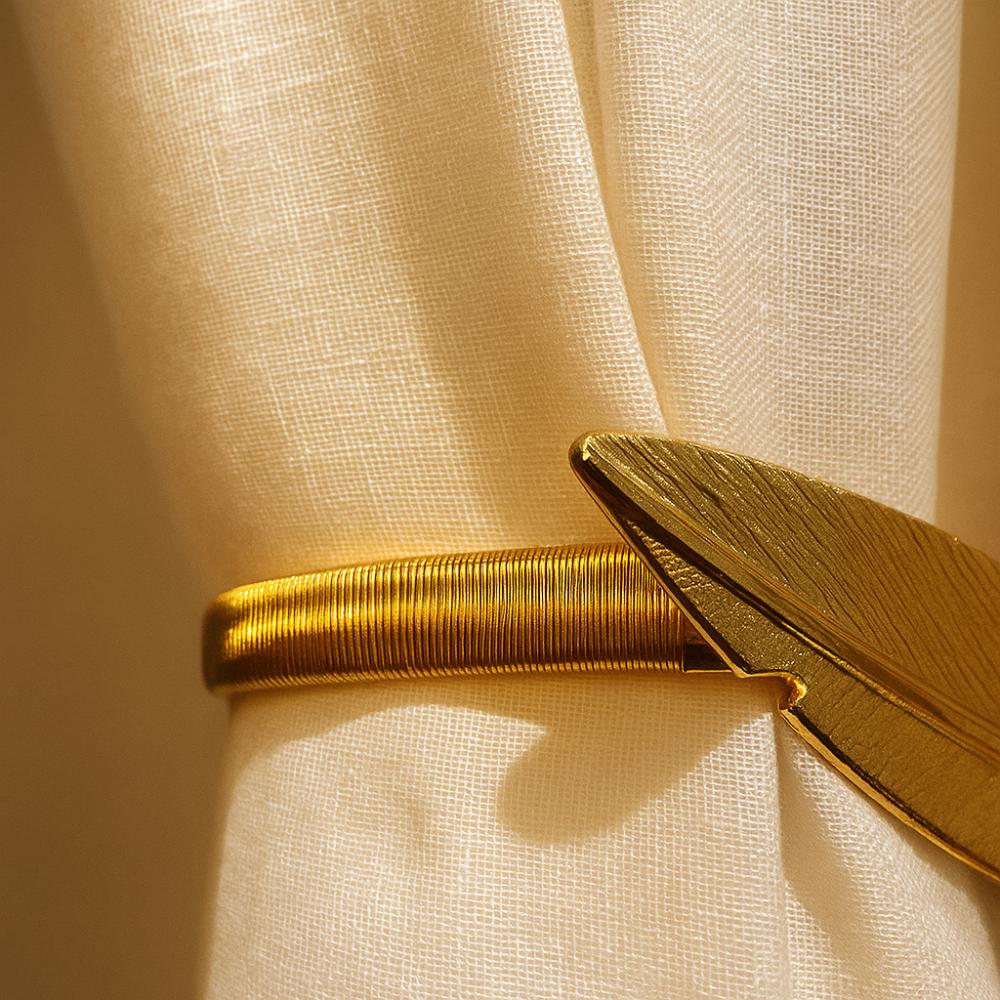 kit 2 Prendedores Abraçadeira fivela Para Cortina