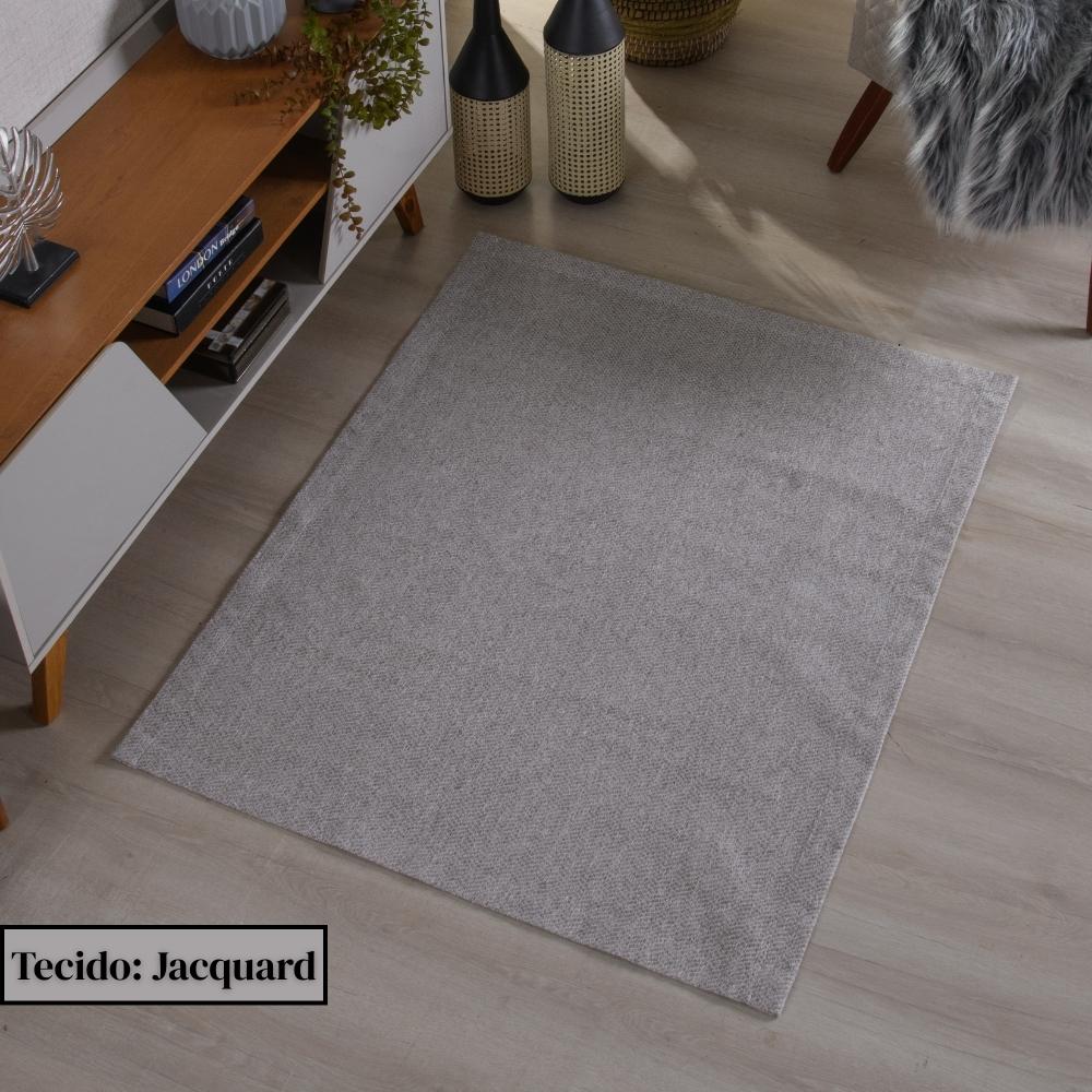Tapete Jacquard Nature Treccia Antiderrapante Elegante e Sofisticado