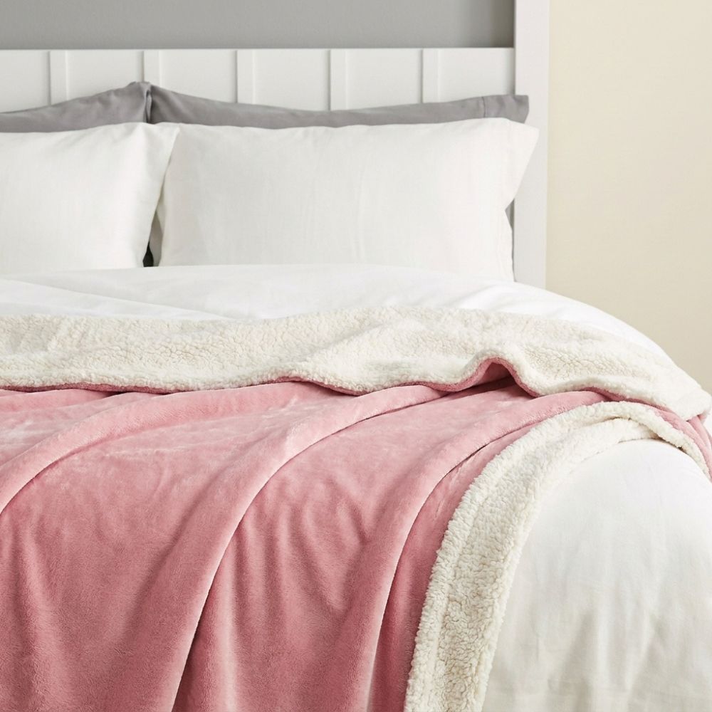 Cobertor Cama Ultrasoft Mantinha Alaska Com Sherpa