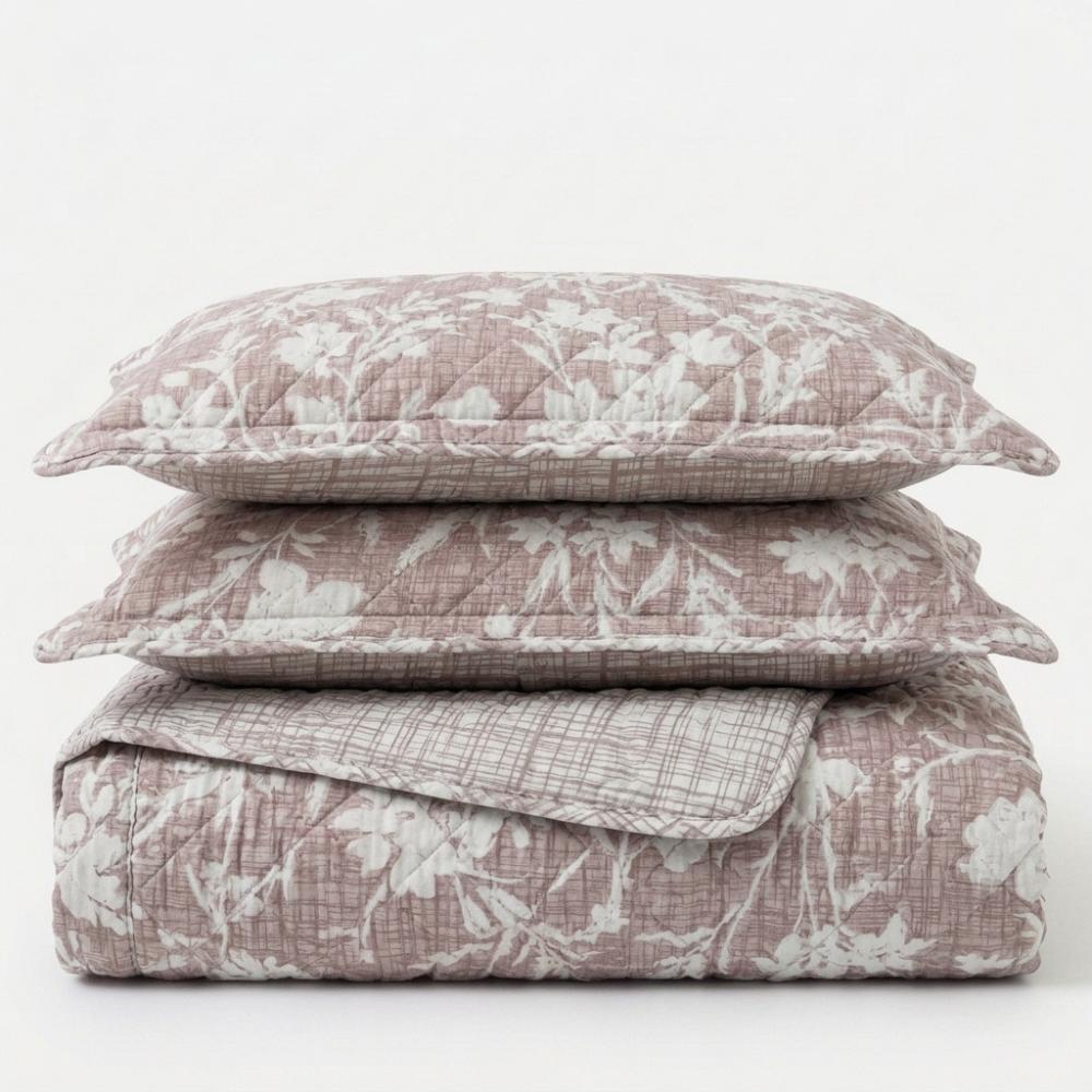 Kit Colcha Cobre Leito 3 Peças Estampa Dupla Face Evolution 2.0 Patchwork