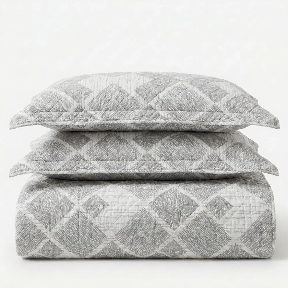 Colcha Cobre Leito Capri Essential 3 Peças Dupla Face Estampado Marias Enxoval