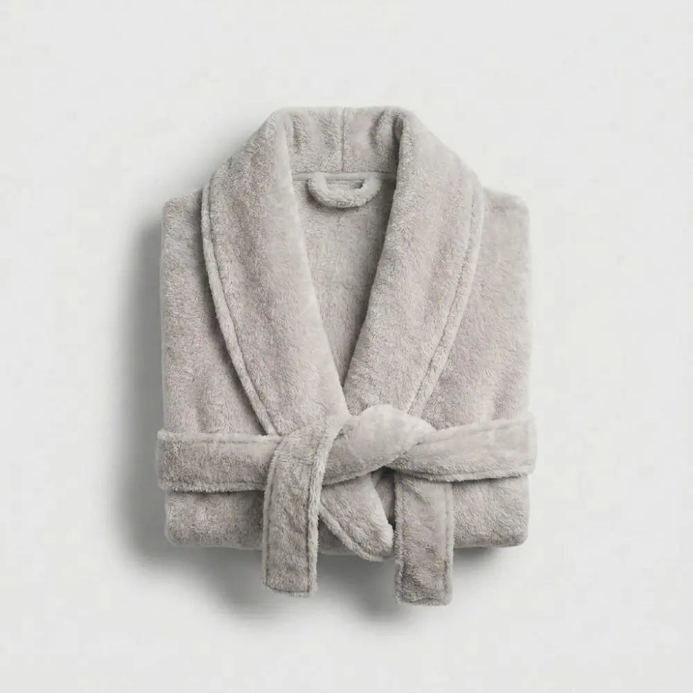 Roupão Velour Aveludado Plush Adulto Unisex Marias Enxoval