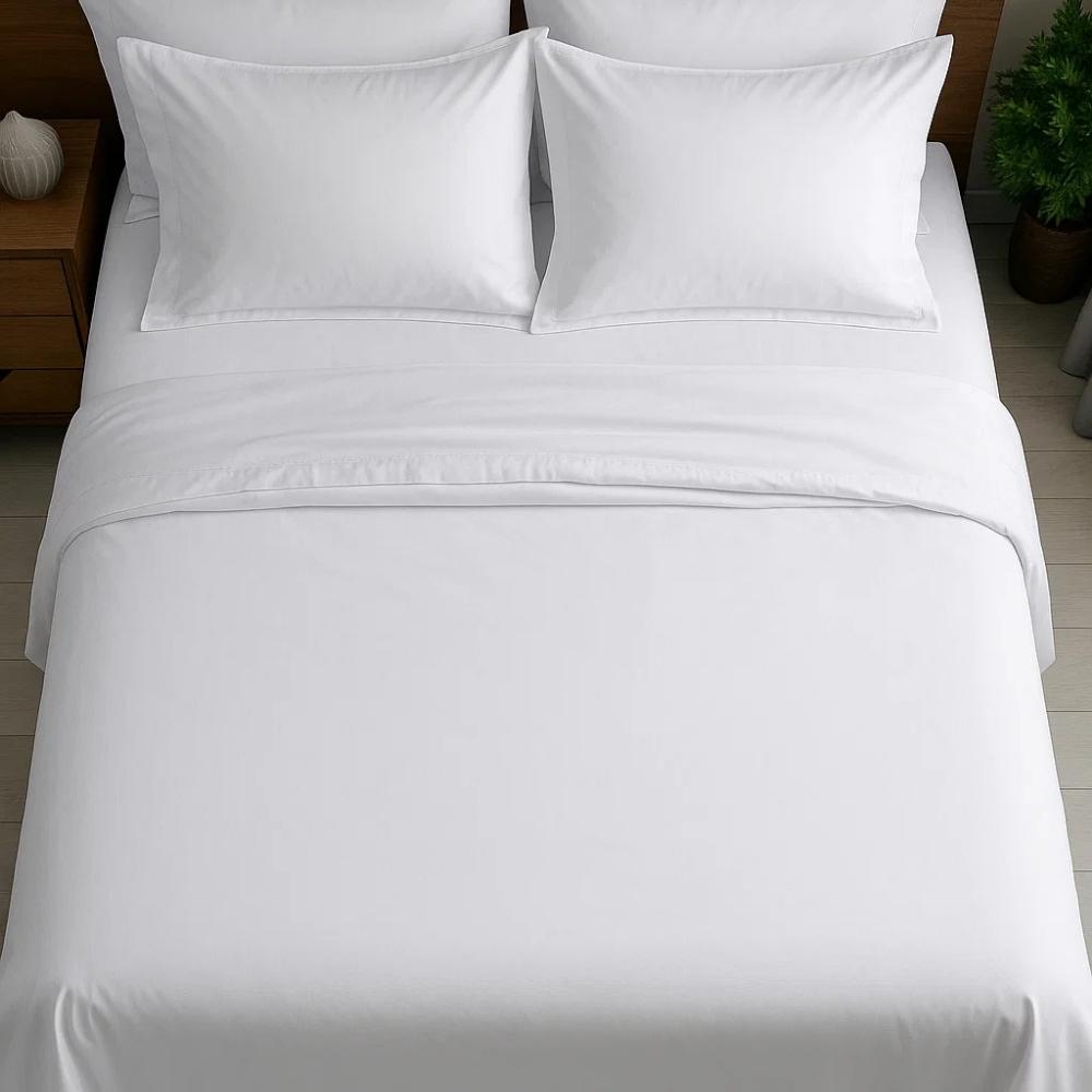 Jogo de Lençol 4 Peças 100% Algodão Ipe 300 Fios