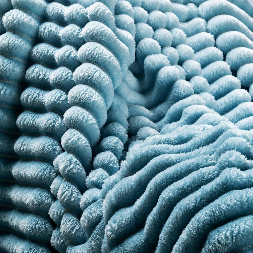 Cobertor Fluffy Canelado Ultrasoft Quentinho Manta Toque Macio