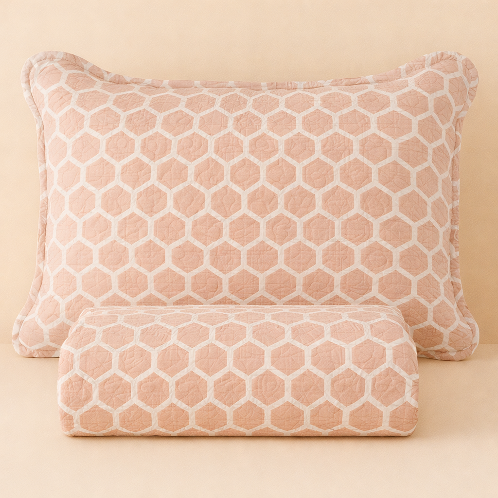 Colcha Cobre Leito Capri Essential 3 Peças Dupla Face Estampado