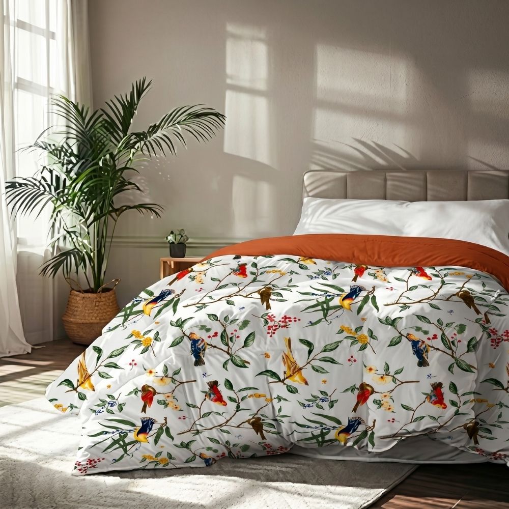 Edredom Queen Cama Cobertor Sonhare Estampado Toque Macio