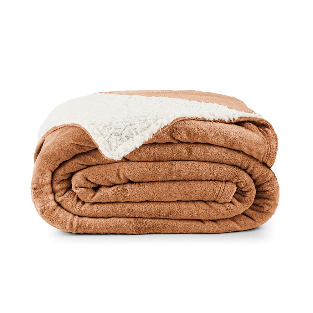 Cobertor Cama Ultrasoft Mantinha Alaska Com Sherpa
