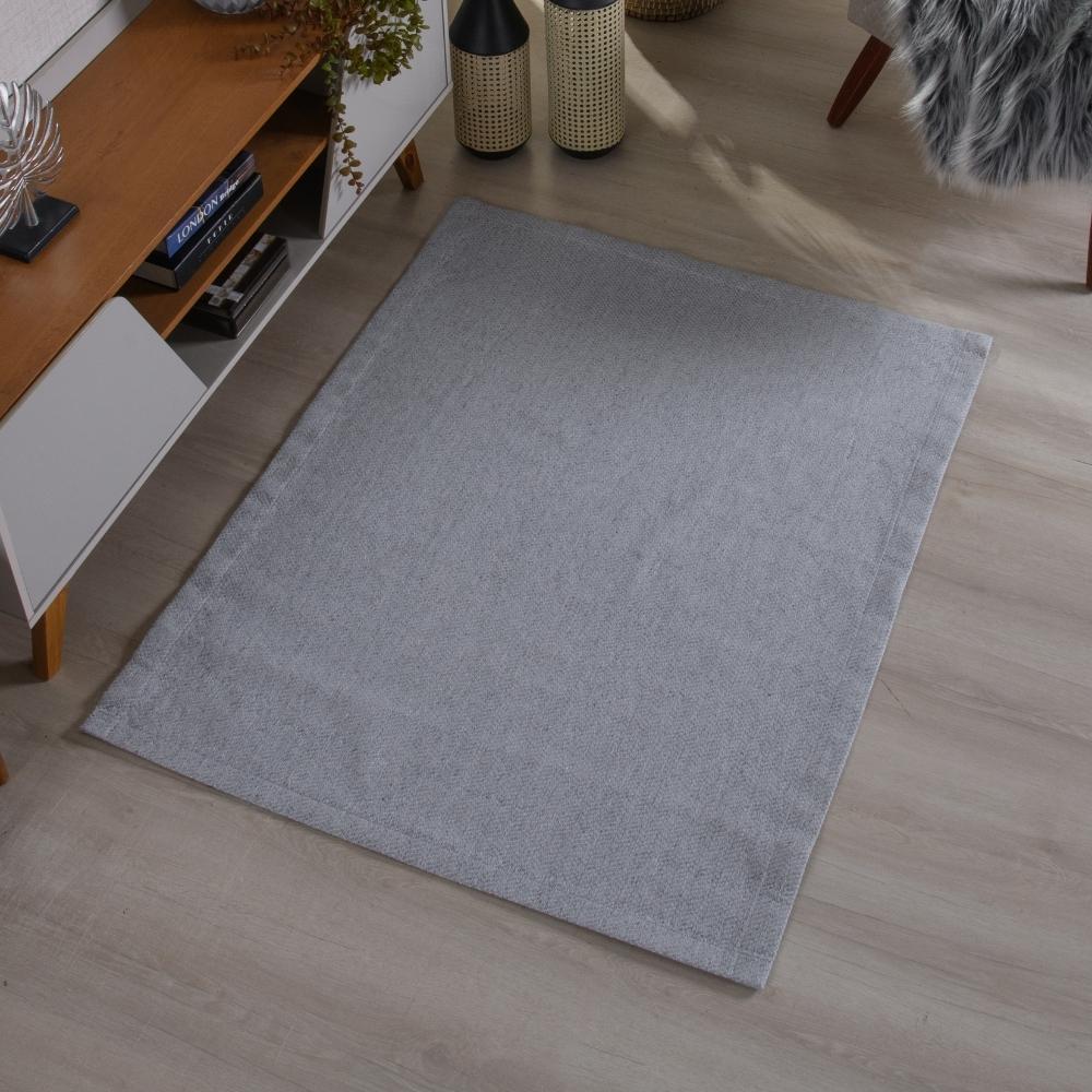 Tapete Jacquard Nature Treccia Antiderrapante Elegante e Sofisticado