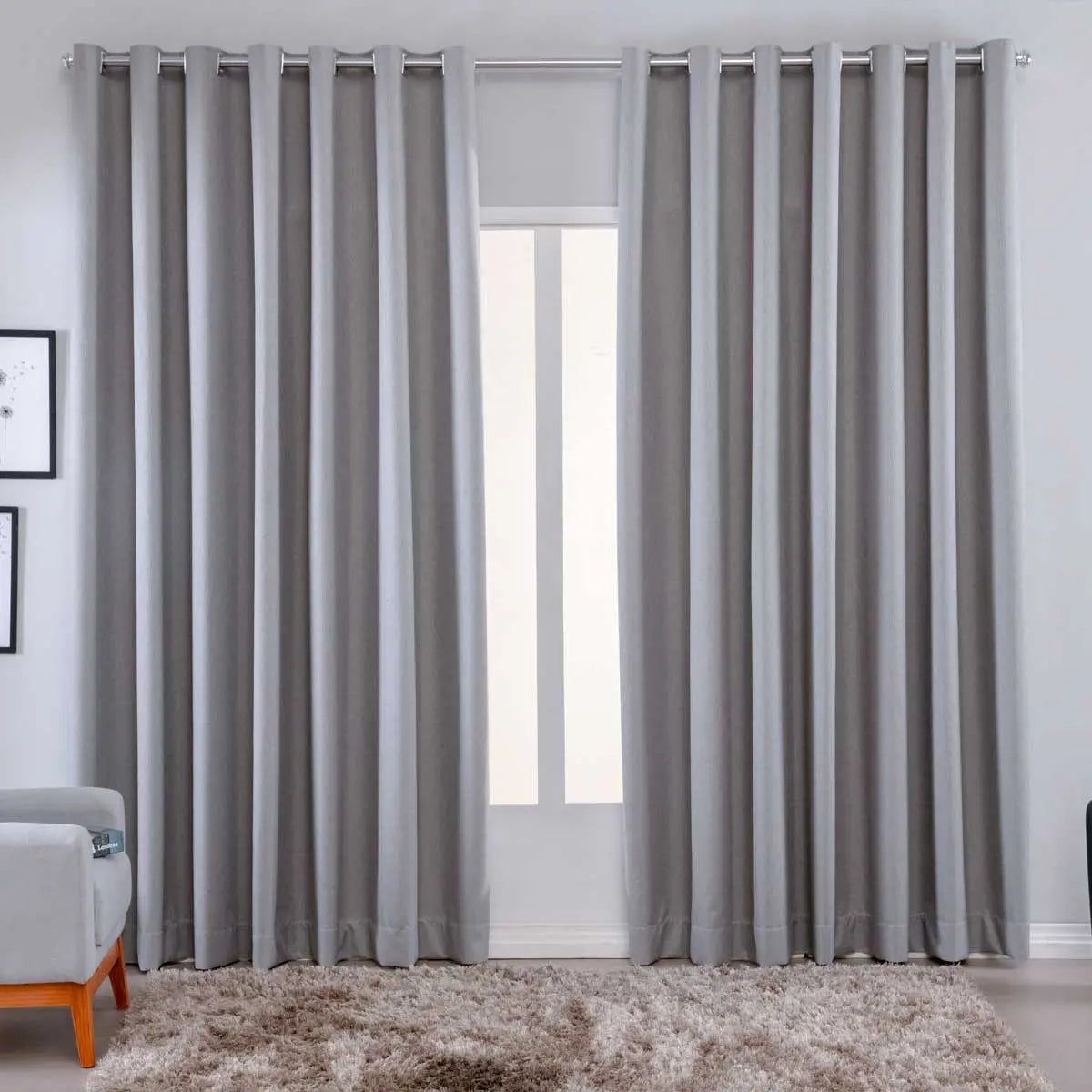 Cortina Sevilha para varão em Tecido 100% Blackout Marias Enxoval