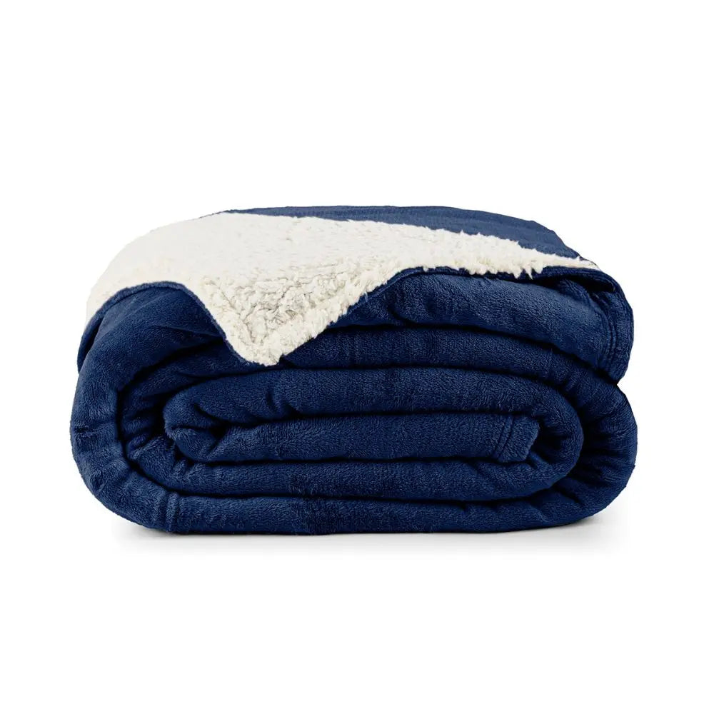 Cobertor Cama Ultrasoft Mantinha Alaska Com Sherpa Marias Enxoval