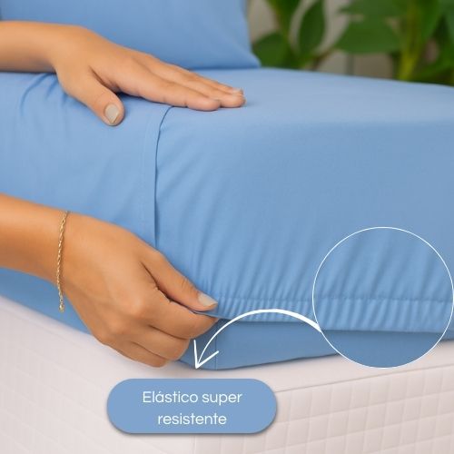 Lençol Avulso com Elástico Percal 400 Fios