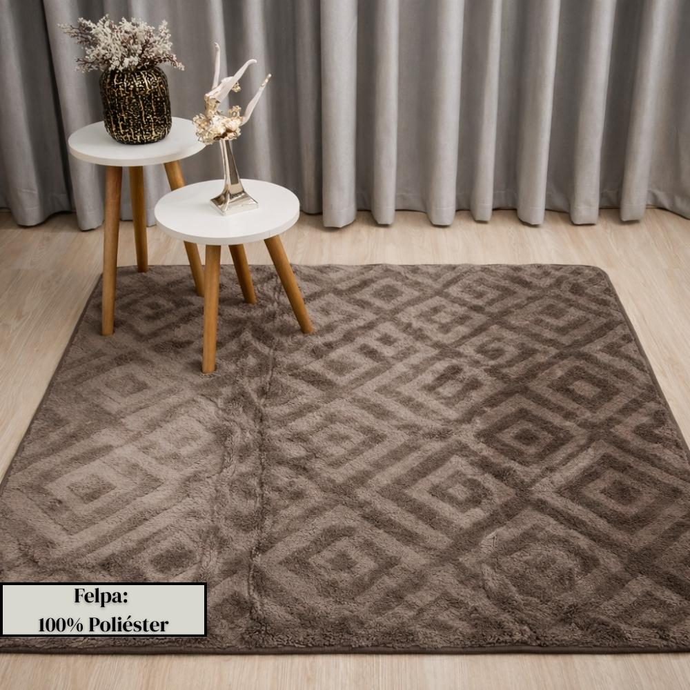 Tapete sala Tokyo 1,00 x 1,40 sala quarto casa antiderrapante