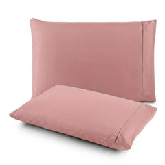 Fronhas 50cm x 70cm Percal 200 Fios Algodão Ponto Palito
