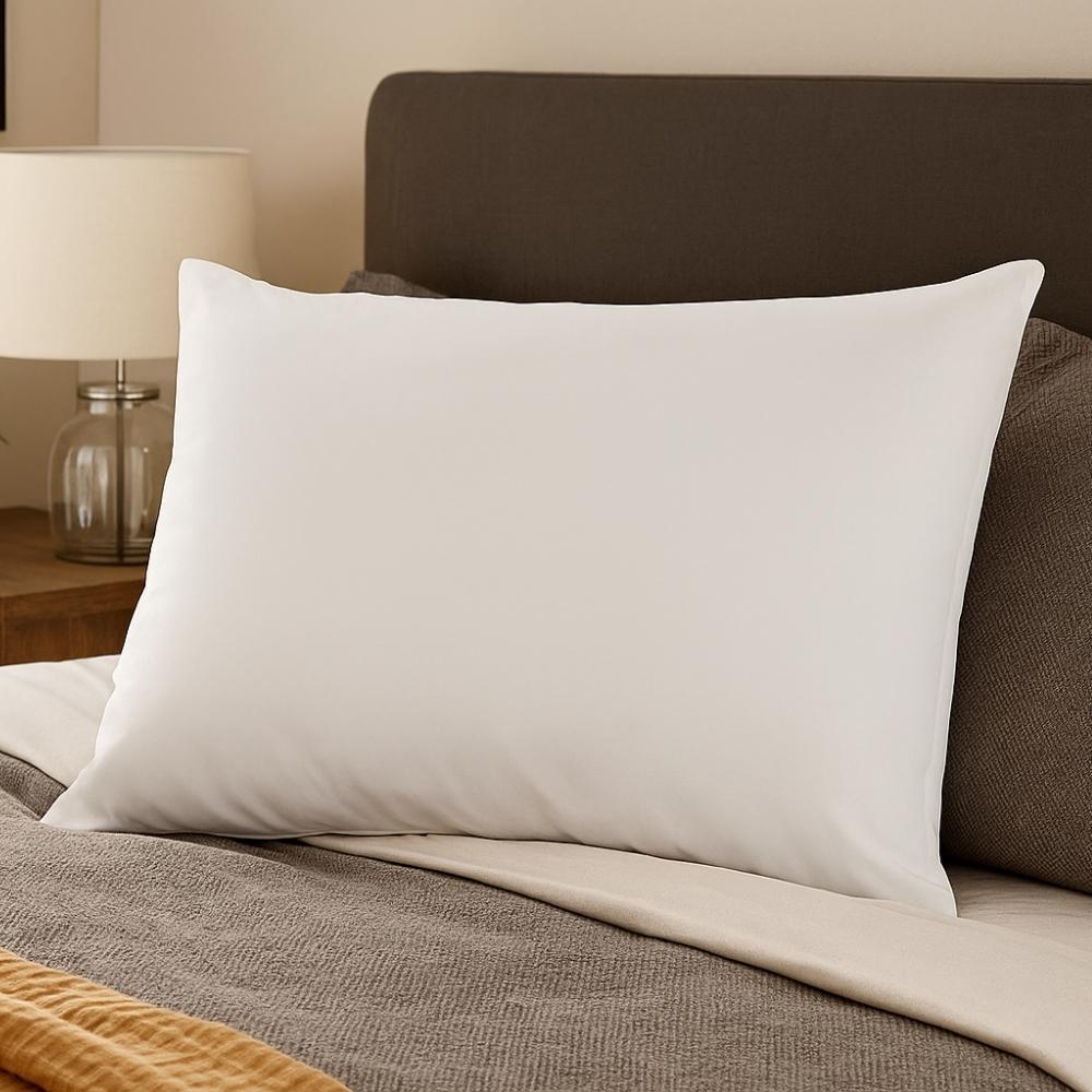 Travesseiro 100% Poliéster 450g 68x48cm Macio e Confortável Antialérgico para Sono Perfeito