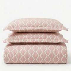 Colcha Cobre Leito Capri Essential 3 Peças Dupla Face Estampado