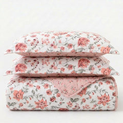 Kit Colcha Cobre Leito Dobby Comfort 3 Peças Dupla Face