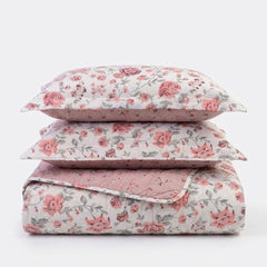 Kit Colcha Cobre Leito Dobby Comfort 3 Peças Dupla Face