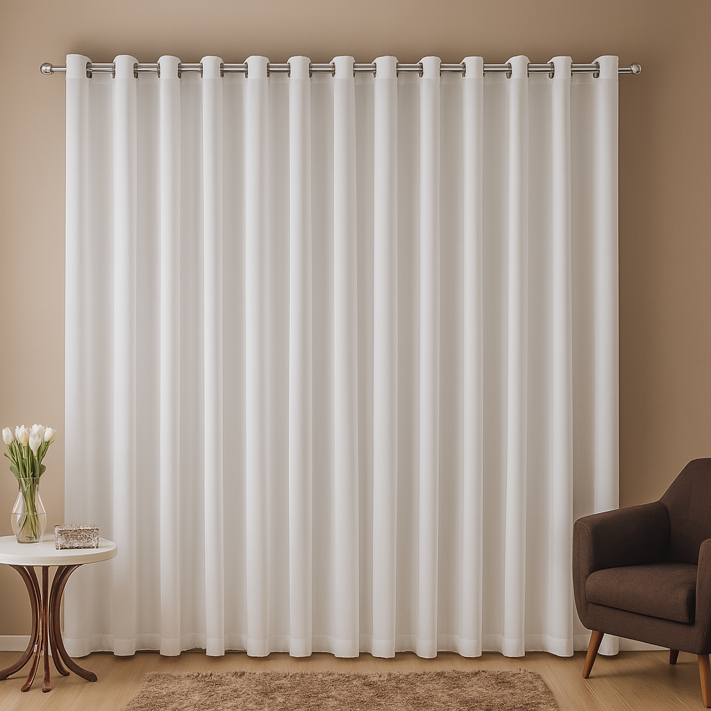 Cortina Flow Cottom Quarto e Sala