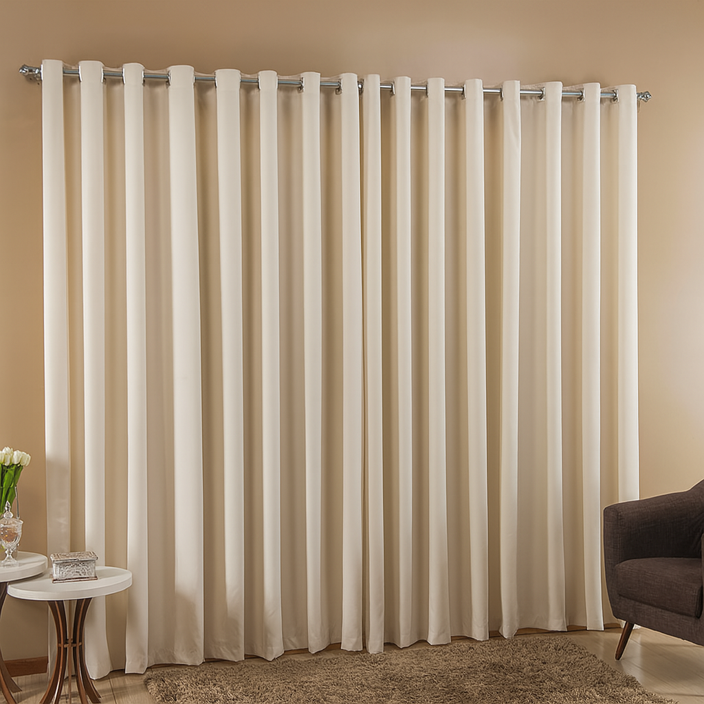 Cortina Flow Cottom Quarto e Sala